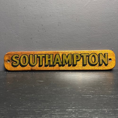 Hand Painted Boat Signs Southampton
