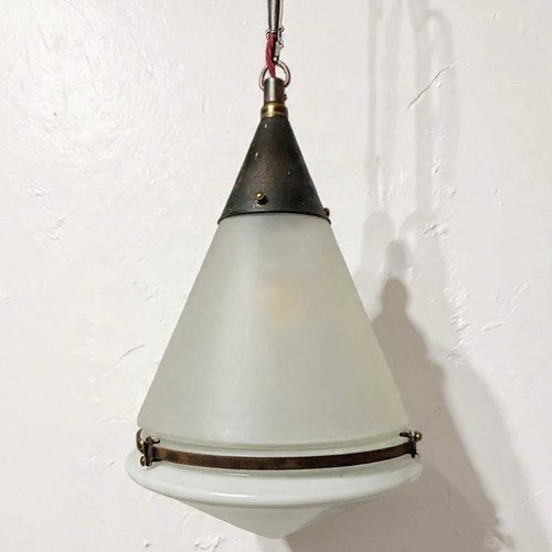 1920S Luzette Pendant Light By Peter Behrens For Siemens & Schukert