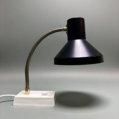 1970S German Retro Gooseneck Table Lamp