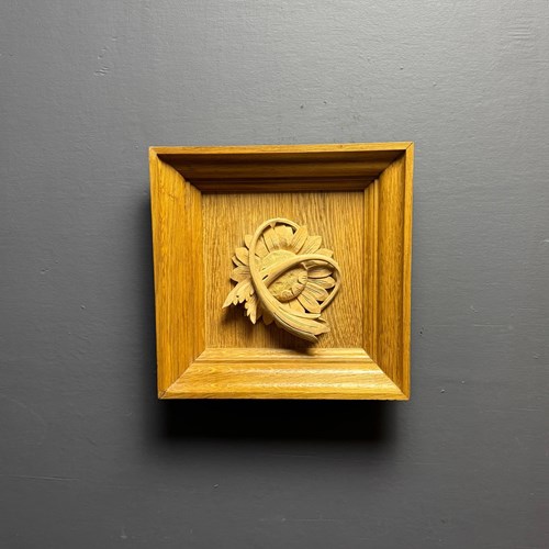 Decorative Chapel Carving By Renowned Master Carver Charles Oldham