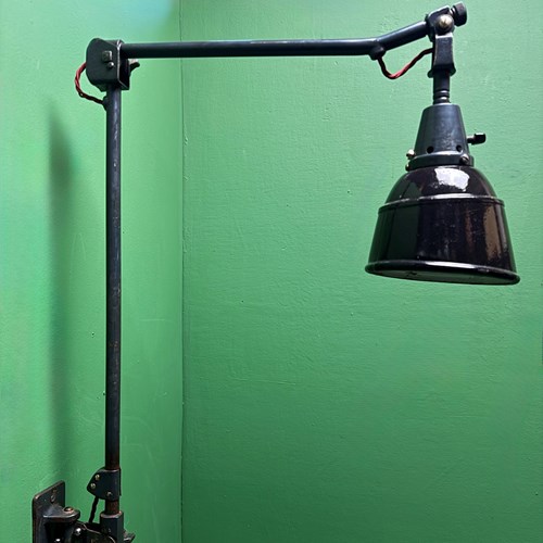 1930S Wall Mounted Task Lamp By Curt Fischer For Midgard