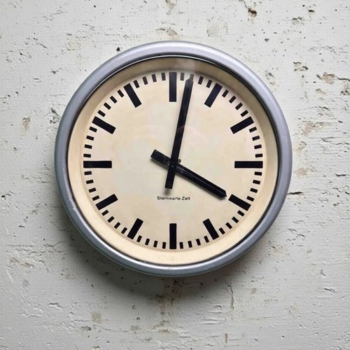 1950S Sternwarte Zeit German Observatory Clock