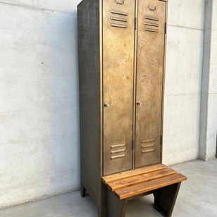 1970S East German Factory Lockers