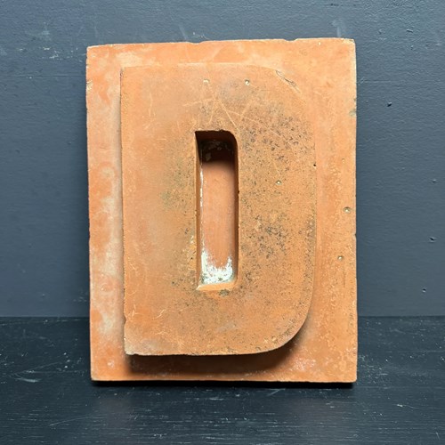 Victorian Era Terracotta Signage