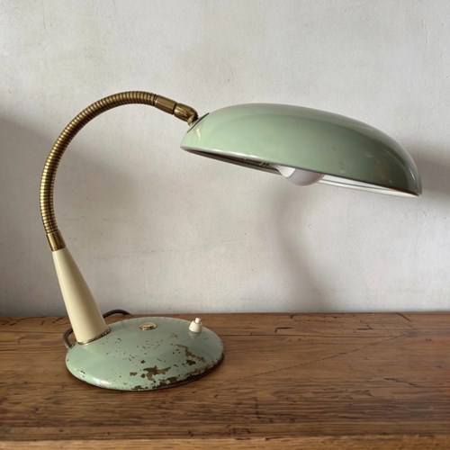 1960S Italian Gooseneck Table Lamp