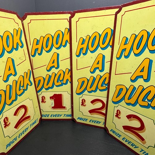 Hook A Duck Fun Fair Game Signs By Michael Rule