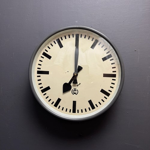 1950'S Czech Factory Clock