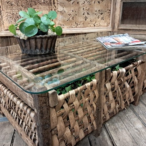Antique Canard Coop Coffee Table