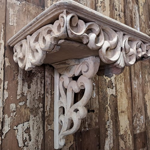 Antique Carved Corbel