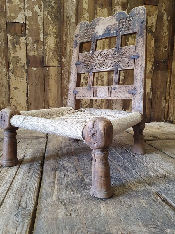 Antique Indian Pidha Chair-reginald-ballum--antique-macrame-chair-3-a-main-638001409873034090.JPG