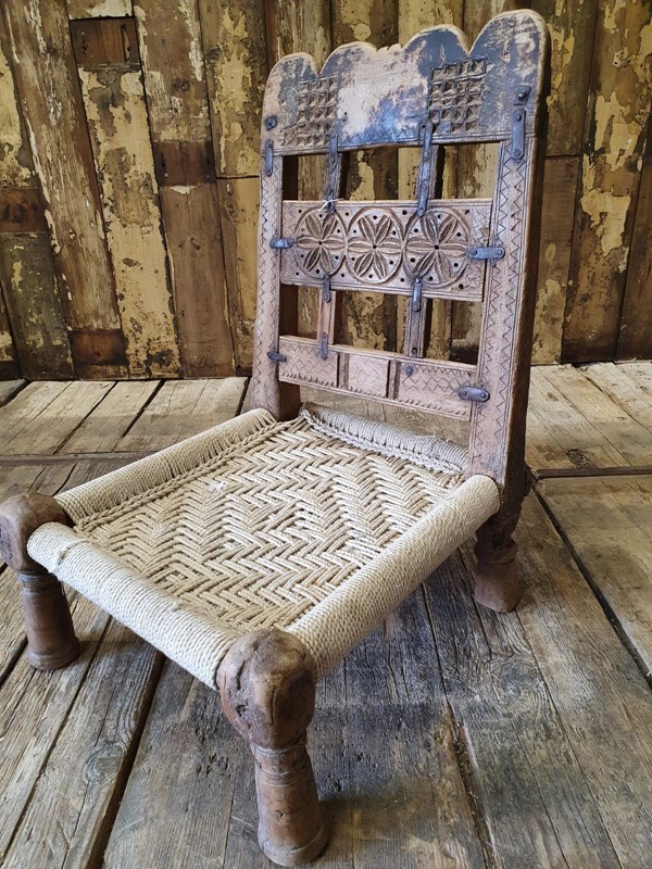 Antique Indian Pidha Chair-reginald-ballum--antique-macrame-chair-3-g-main-638001410120825341.JPG