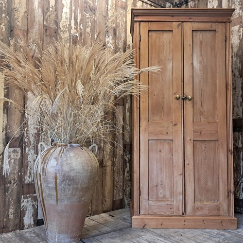 Antique Pine Wardrobe