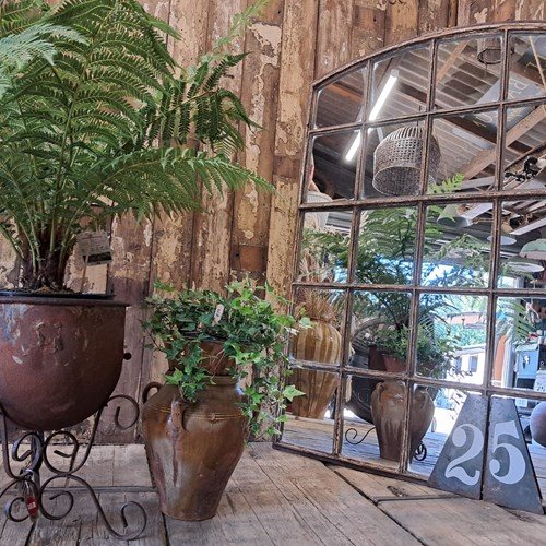 Arch Top Factory Window Mirror No25