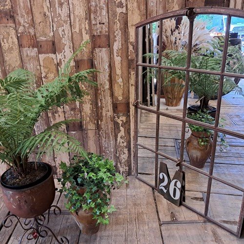 Arch Top Factory Window Mirror No26