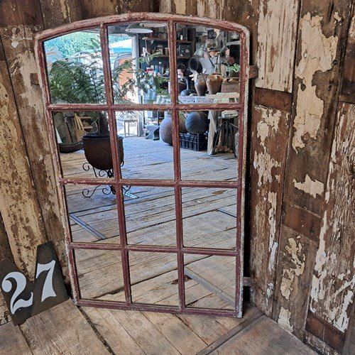 Arch Top Factory Window Mirror No27
