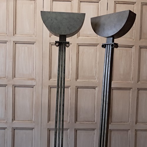 Pair Of Art Deco Floor Lamps