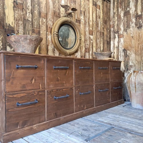Bespoke Bank Of Drawers