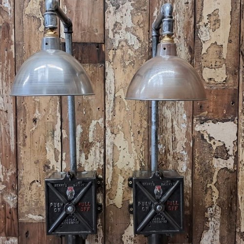 Bespoke Industrial Wall Sconces