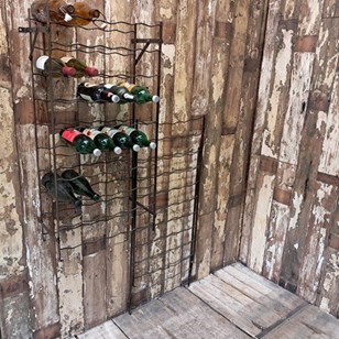 Folding Steel Wine Racks