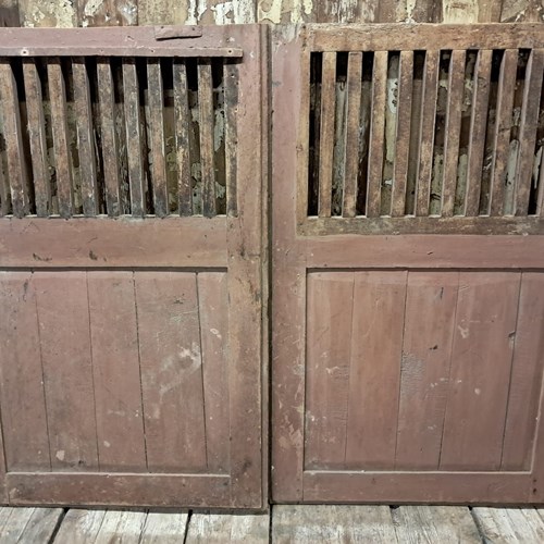 Rustic French Doors