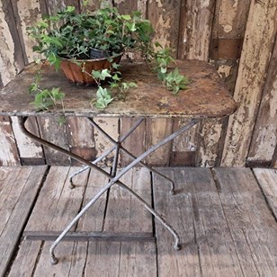 French Folding Bistro Table