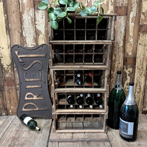 French Wine Crates