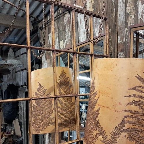 Giant Factory Window Mirror No29