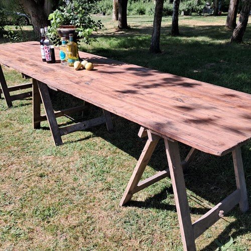 Harvest Trestle Table