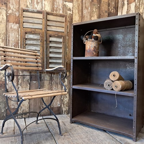 Industrial Metal Shelf Unit