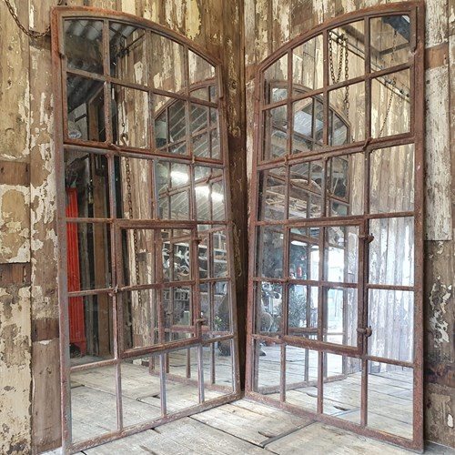 Iron Factory Window Mirrors