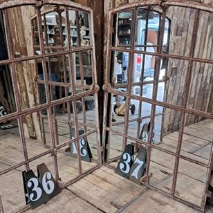 Iron Window Mirrors No36 & No37