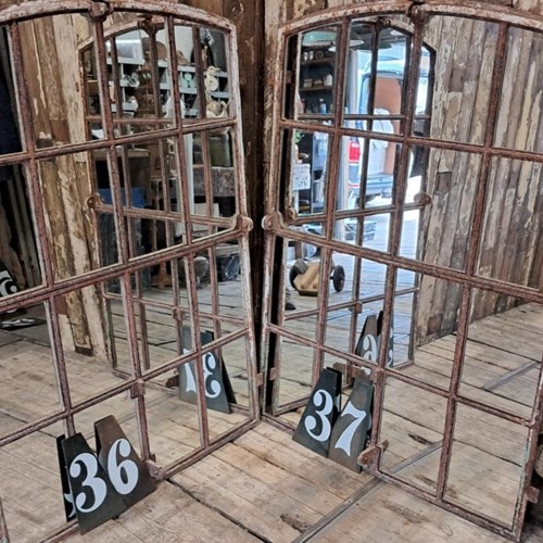 Iron Window Mirrors No36 & No37