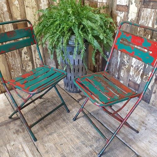 Metal Bistro Chairs