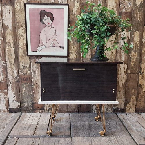 Midcentury Drinks Cabinet