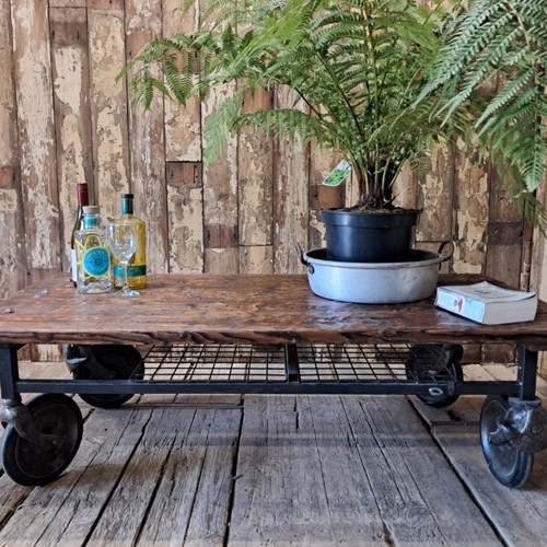 Mill Trolley Coffee Table