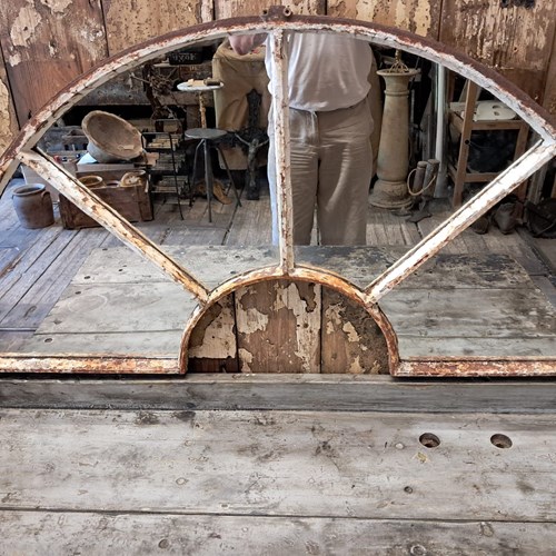 Mirrored Fanlight Window