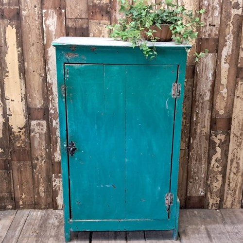 Painted Rustic Pot Cupboard