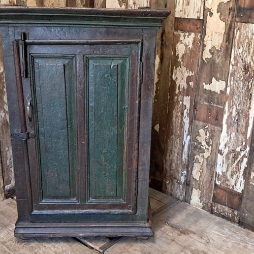 Painted Teak Cupboard