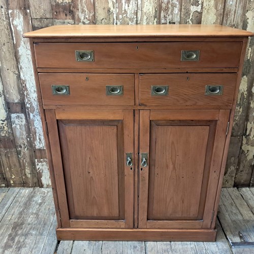 Pine School Cupboard
