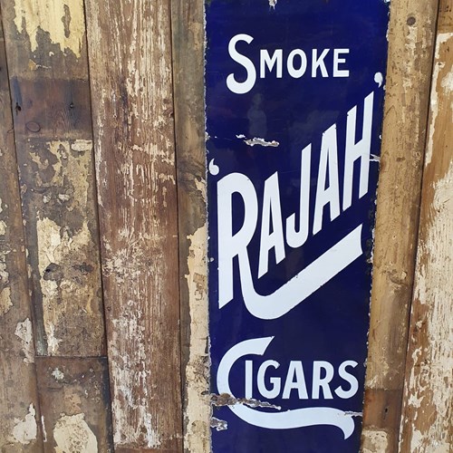 Rajah Cigars Sign