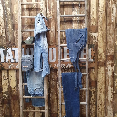 Rustic Chestnut Ladders