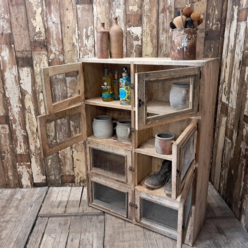 Rustic Chicken Coop Cupboard