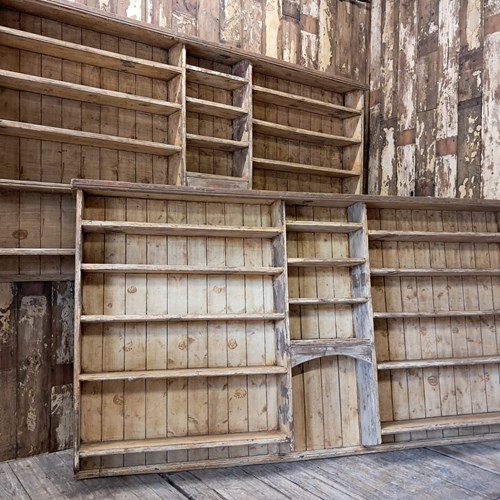 Rustic Display Shelves
