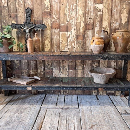 Rustic Mill Workbench
