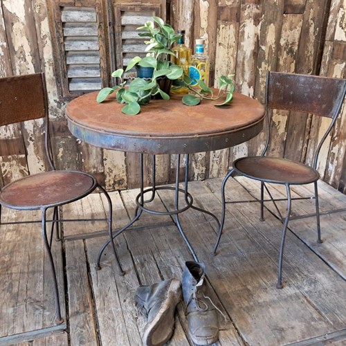 Rusty Bistro Set