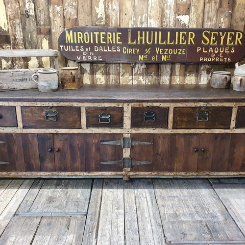 Six Drawer Bakers Workbench