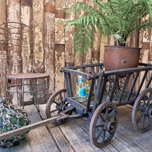 Small Antique Dog Cart