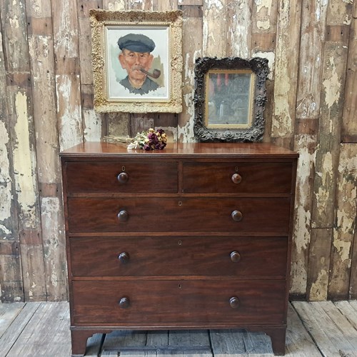 19Th Century Mahogany Chest Of Drawers