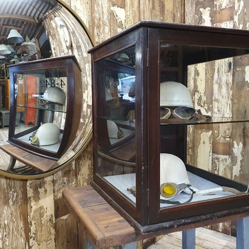 Vintage British Rail Display Cabinet