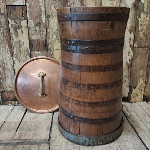 Vintage Grain Barrel